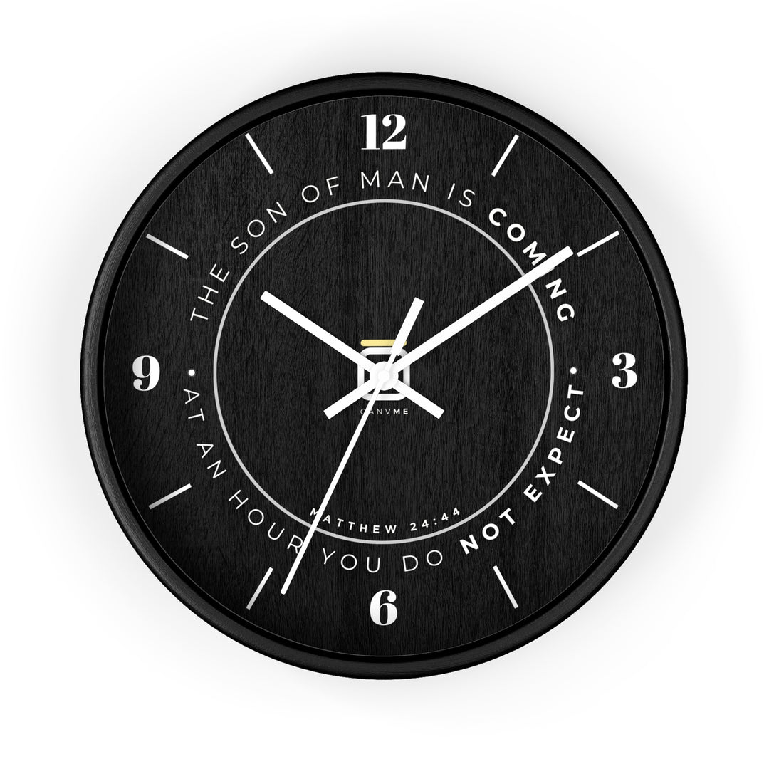 Matthew 24:44 "An Hour You Don&