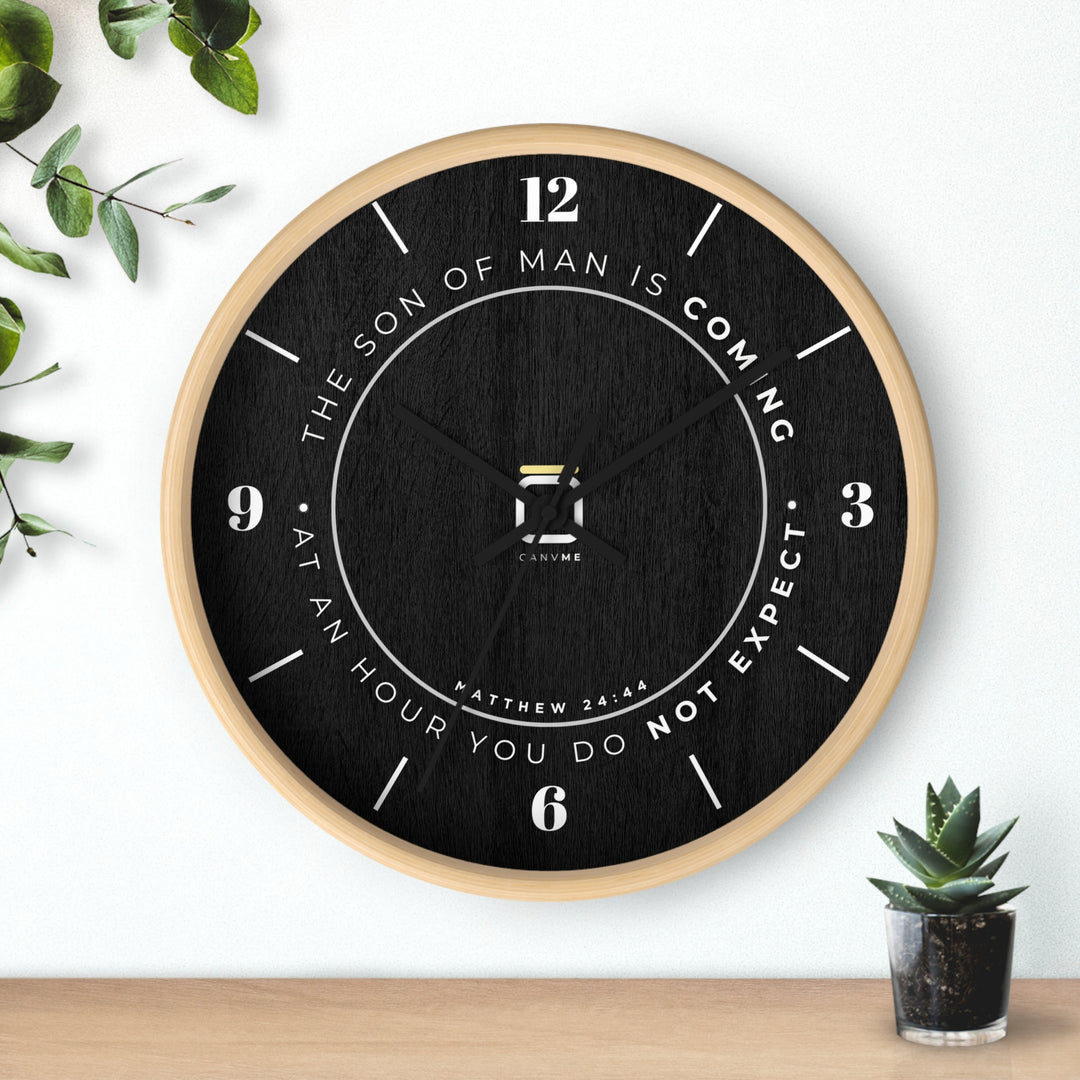 Matthew 24:44 "An Hour You Don&