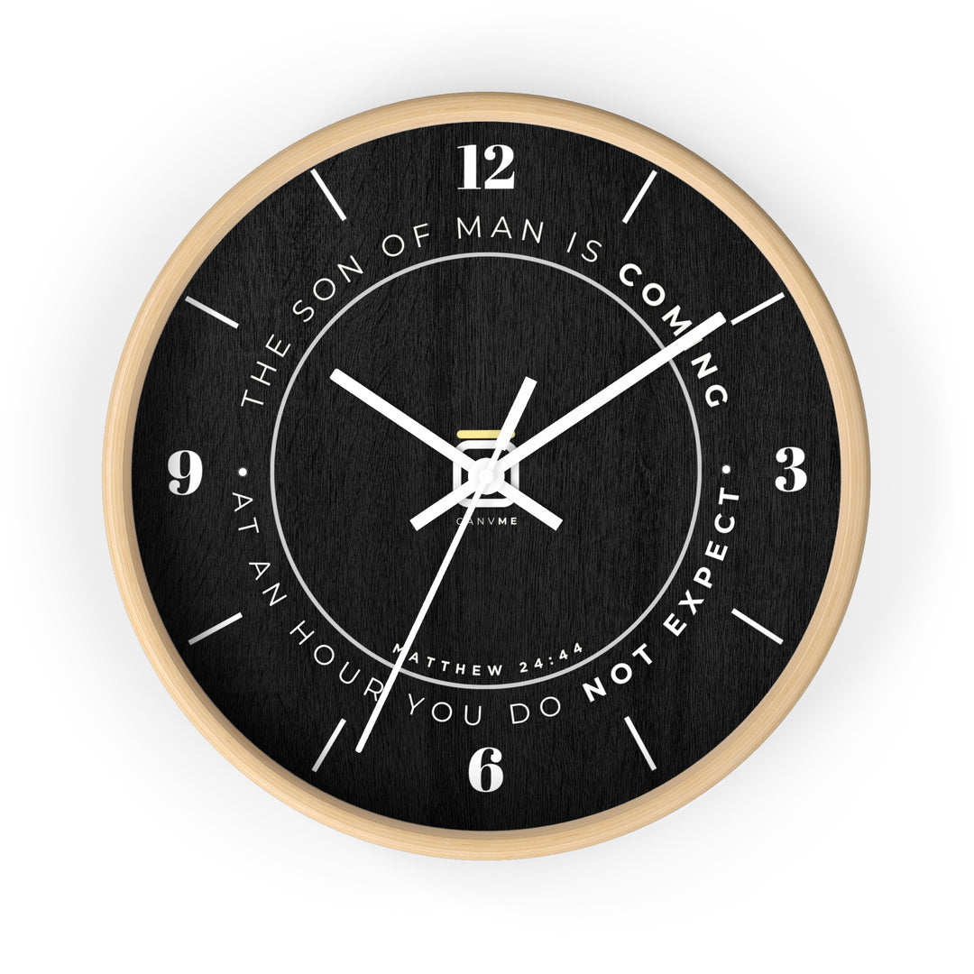 Matthew 24:44 "An Hour You Don&